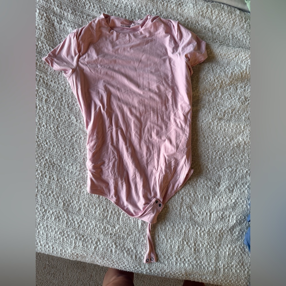 Abercrombie & Fitch Light Pink Bodysuit